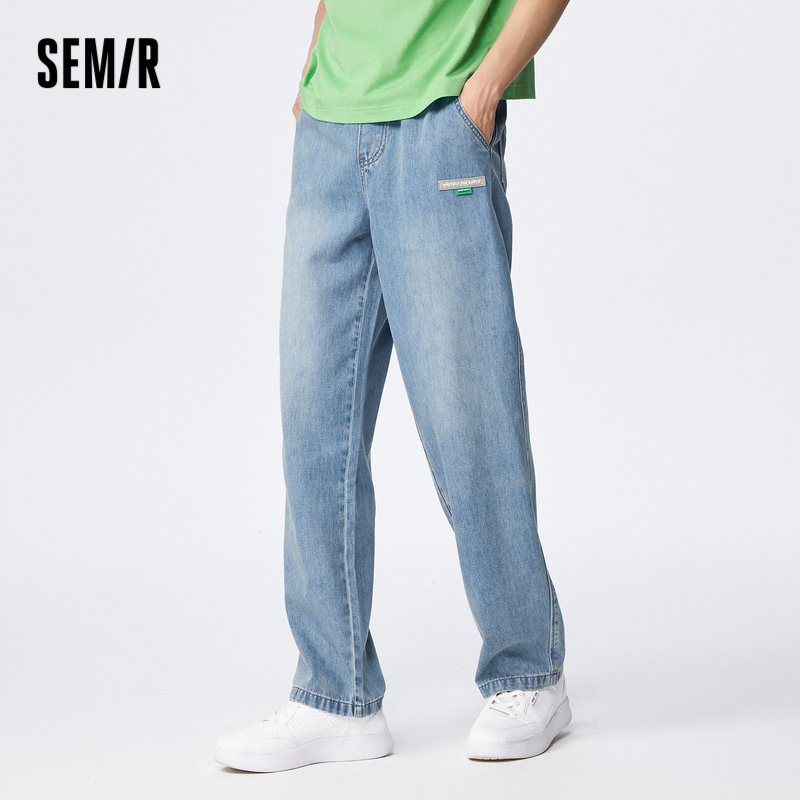 Semir Quần Jean Ống Suông Rộng Thời Trang Mùa Hè 2023 Cho Nam