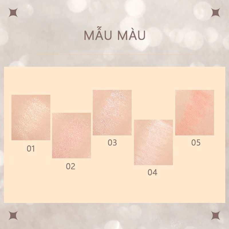 INTO YOU Bút Kẻ Mắt Trang Điểm Mắt Ánh Nhũ Lấp Lánh Lâu Trôi