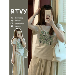 Áo thun crop top nữ tay ngắn in hoa