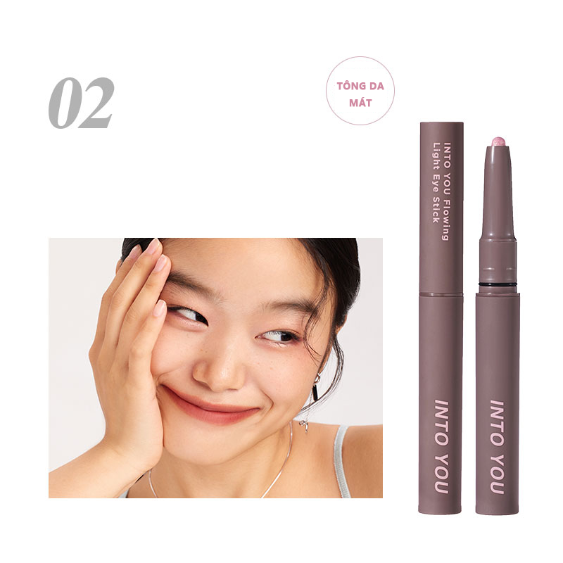 INTO YOU Bút Kẻ Mắt Trang Điểm Mắt Ánh Nhũ Lấp Lánh Lâu Trôi