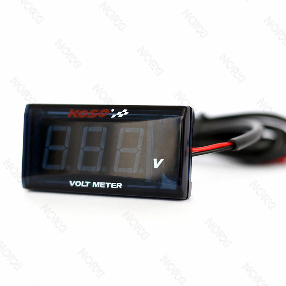 Vôn Kế Kỹ Thuật Số Màn Hình LED Cho Xe Mô Tô Yamaha XMAX 155 NMAX