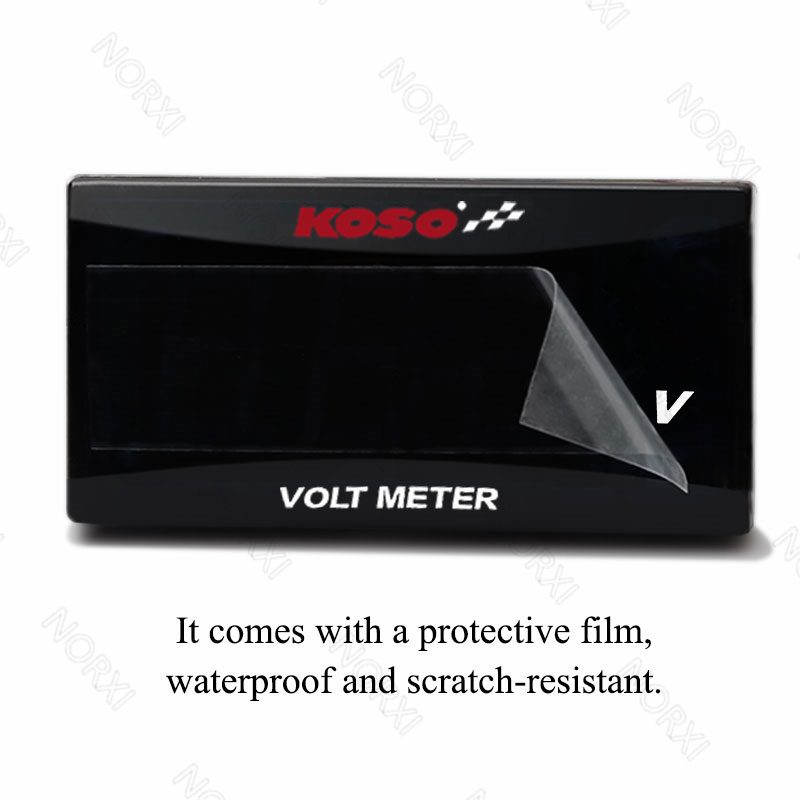 Vôn Kế Kỹ Thuật Số Màn Hình LED Cho Xe Mô Tô Yamaha XMAX 155 NMAX