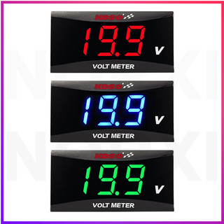 Vôn Kế Kỹ Thuật Số Màn Hình LED Cho Xe Mô Tô Yamaha XMAX 155 NMAX