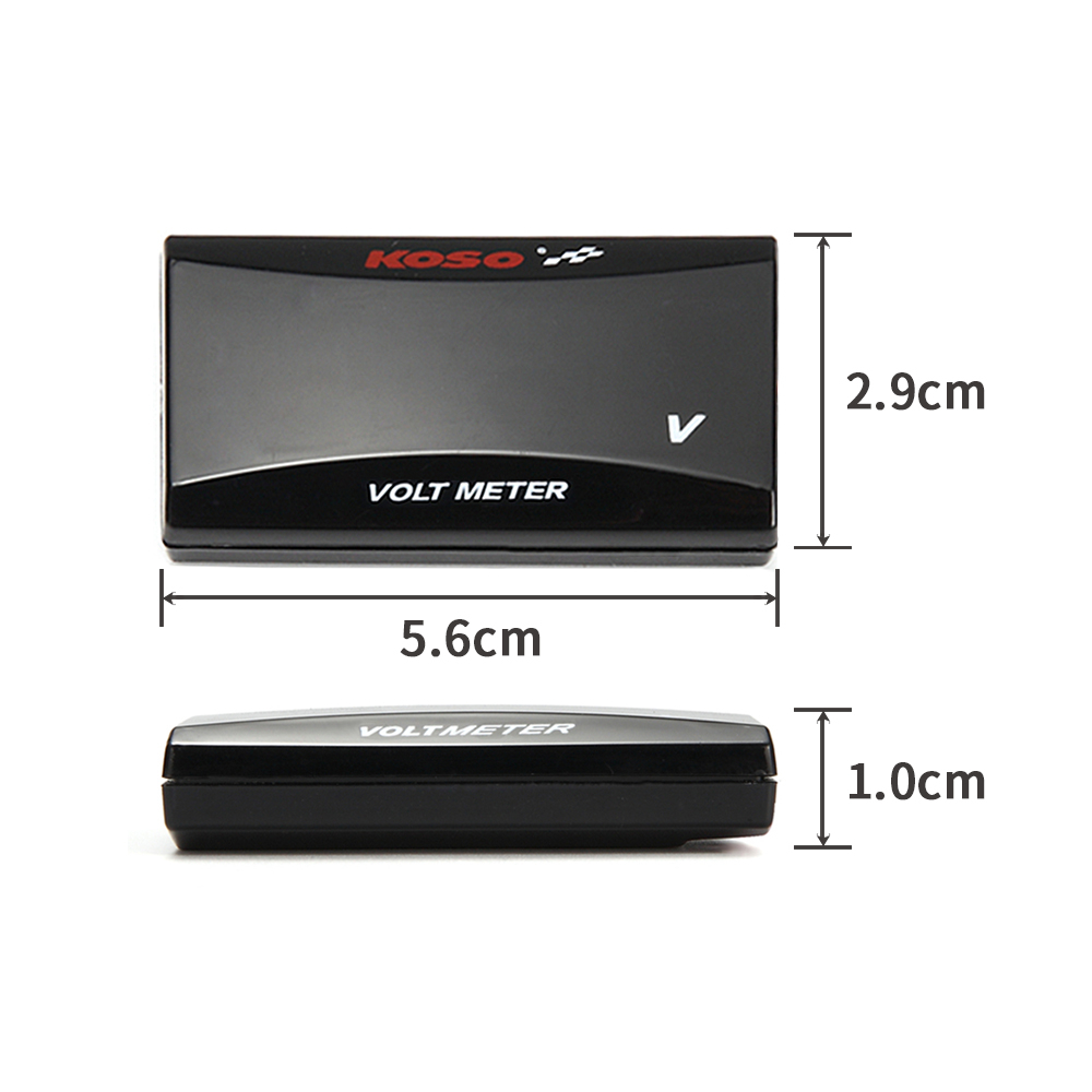 Vôn Kế Kỹ Thuật Số Màn Hình LED Cho Xe Mô Tô Yamaha XMAX 155 NMAX