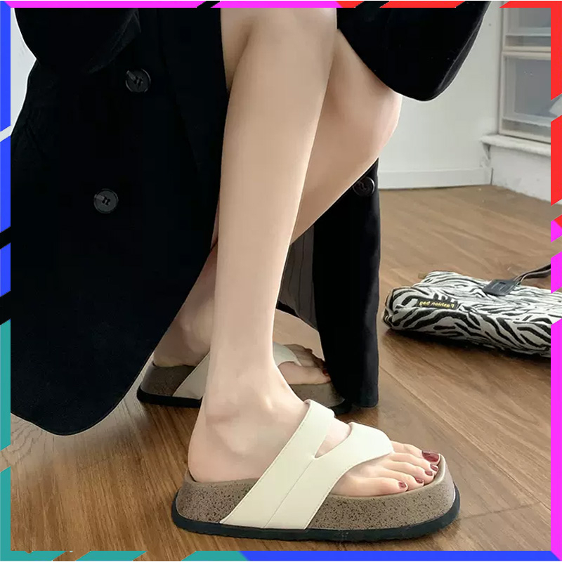 Dép xỏ ngón cao cấp đế dày nữ