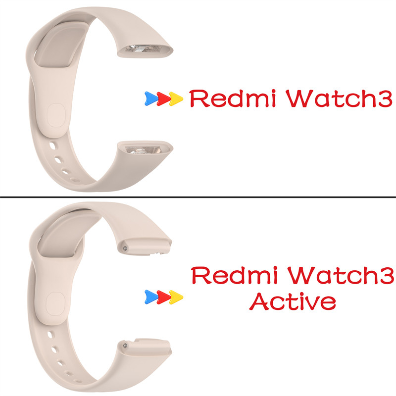 Redmi watch 3 active Dây Đeo Silicon Thay Thế Cho Đồng Hồ Thông Minh Xiaomi Redmi Watch3