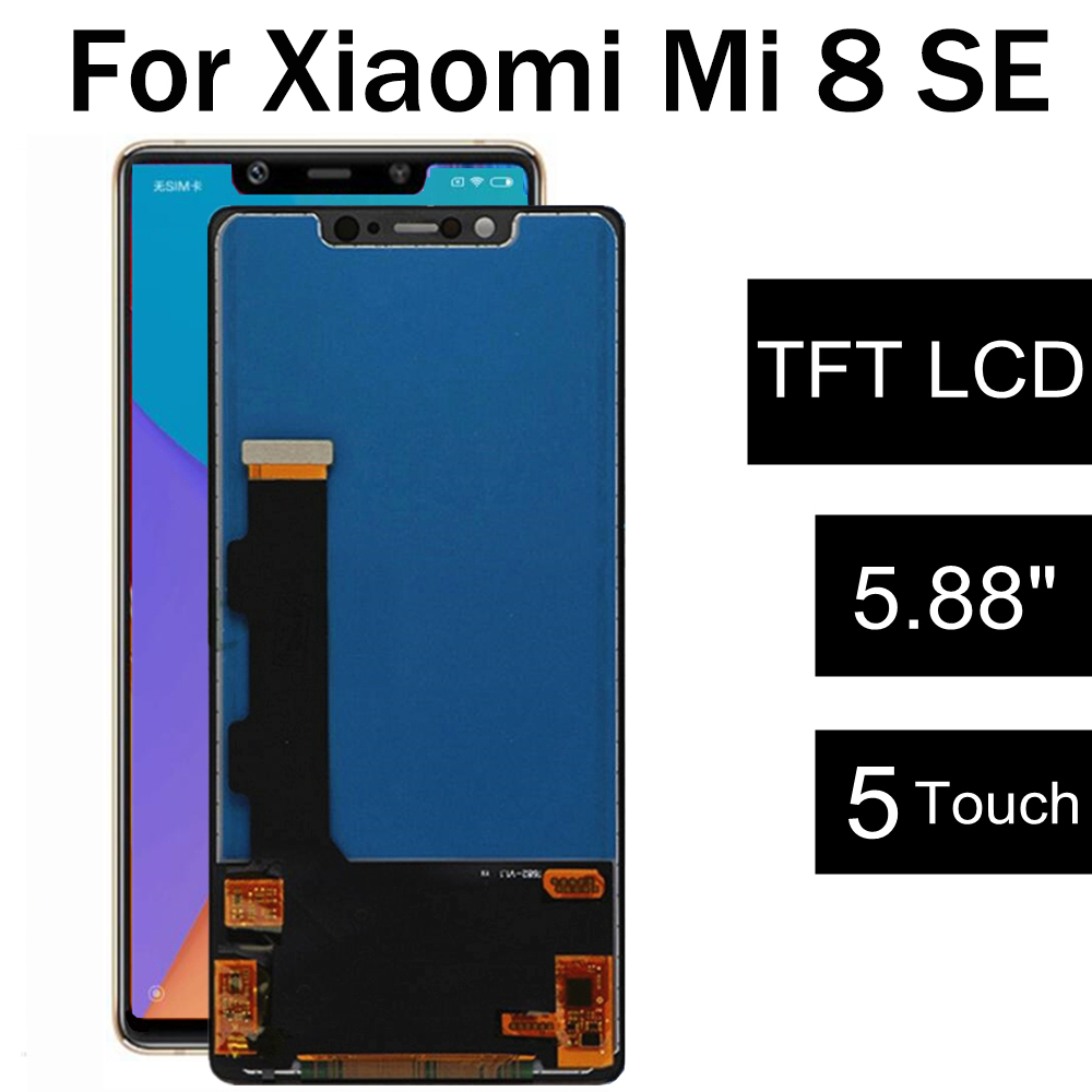 Màn Hình Cảm Ứng Lcd TFT Thay Thế Chuyên Dụng Cho Xiaomi Mi 8 SE Mi 8 SE Mi8 SE Lcd 100%