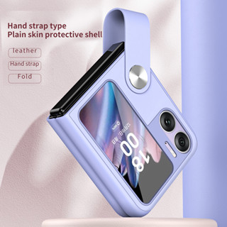 Bao Da Điện Thoại Nắp Gập Xoay Có Giá Đỡ Cho oppo find n2 n3 flip 5g Ốp