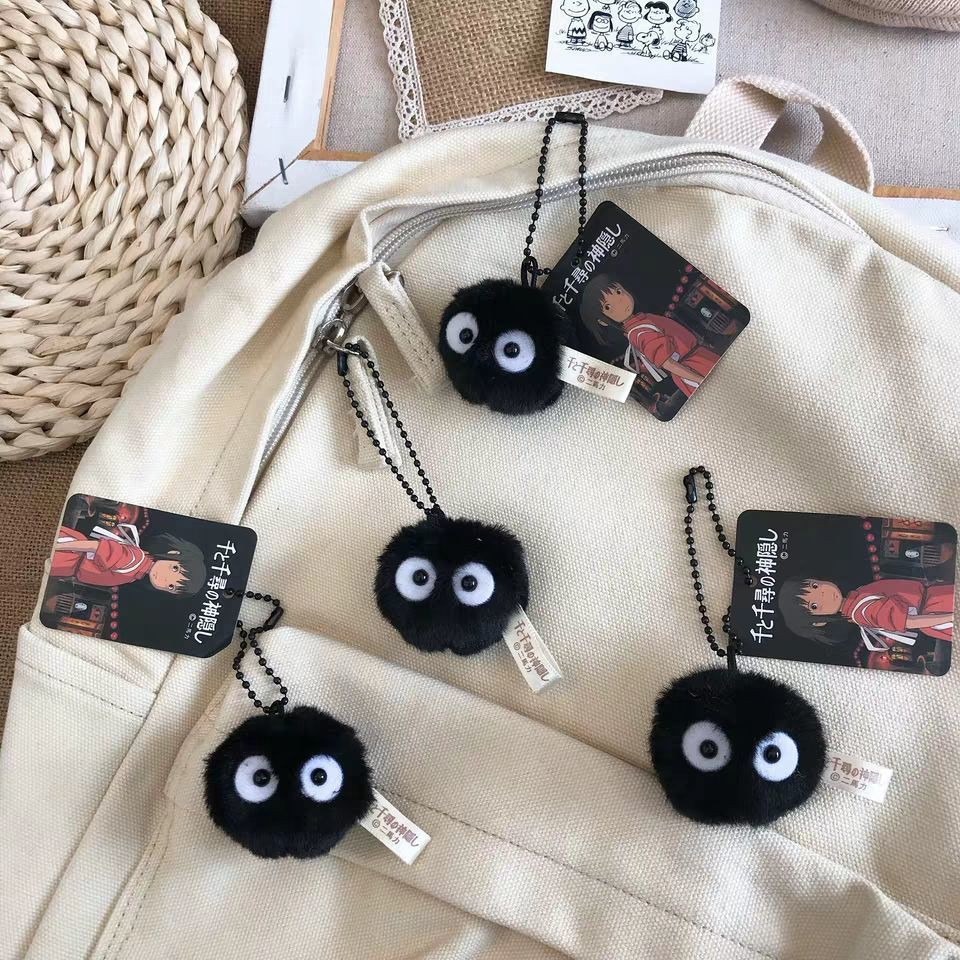 Móc Chìa Khóa Bằng Silicon Hình Miyazaki Dễ Thương