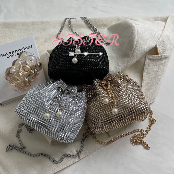 SISTER túi nữ mini đeo chéo túi nữ túi đi tiệc túi xách túi totetúi nữ đeo chéo Túi Xách Đeo Chéo Nữ L21T1CR