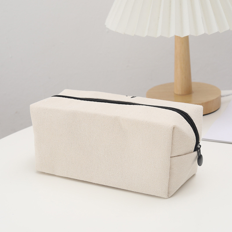 Túi Đựng Bút Bằng Vải canvas In Hình Cún Bentoy Milkjoy Thời Trang Hàn Quốc CFH