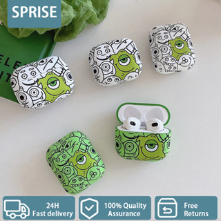  Vỏ Bảo Vệ Hộp Sạc Tai Nghe AirPods 1   2   Pro   3   Pro 2 Bằng TPU Họa Tiết Quái Vật Doodle Dễ Thương 