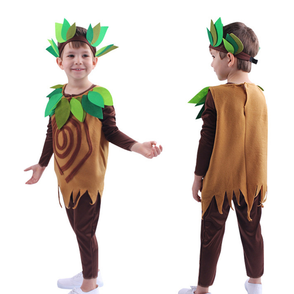 Bộ Áo Liền Quần Hóa Trang Cây Cho Bé Dịp Halloween