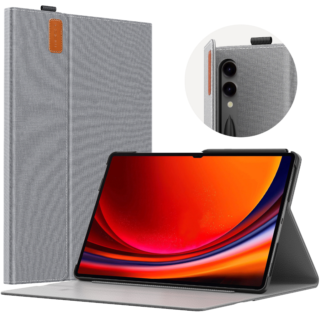 Bao Da Máy Tính Bảng Có Ngăn Đựng Bút Cho Samsung Galaxy Tab S9 Ultra 14.6-Inch 2023