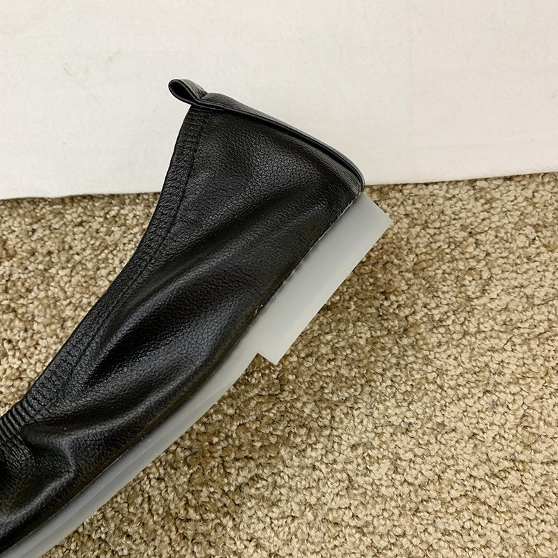 Giày búp bê IELGY đế mềm dạng cuộn thời trang cho nữ