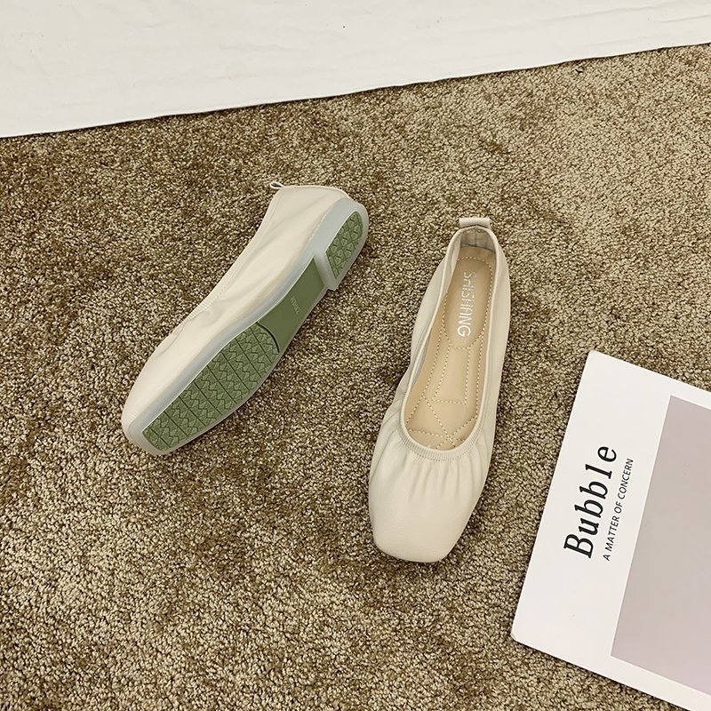 Giày búp bê IELGY đế mềm dạng cuộn thời trang cho nữ