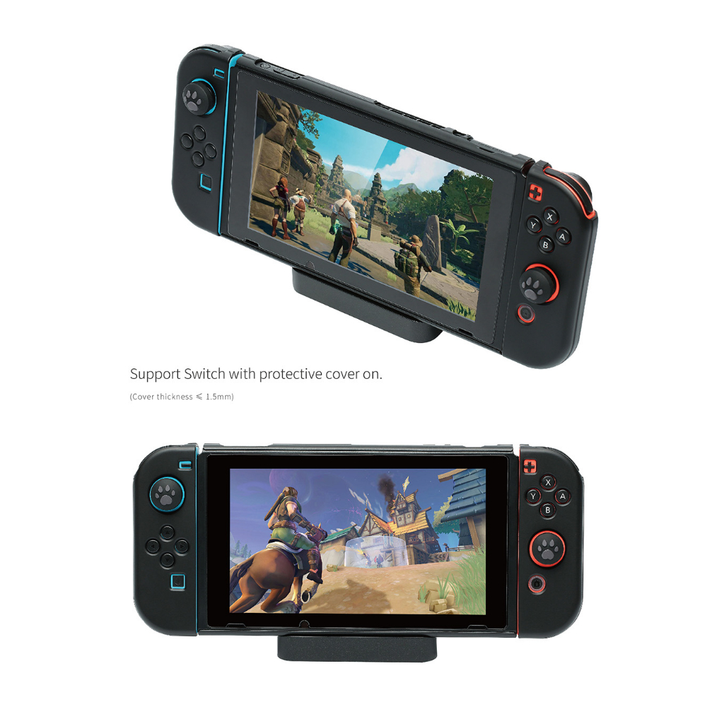 Bộ đế cắm gulikit ns05 cho nintendo switch docking station trạm sạc nhanh 4k video charging stand adapter switch oled host charger switch lite game console đế sạc usb