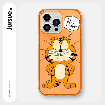 Ốp lưng JURSUE mềm chống sốc hoạt hình dễ thương đẹp Cho iPhone 16 15 14 13 12 11 Pro Max SE 2020 X XR XS ip 8 7 Plus kute Y3878
