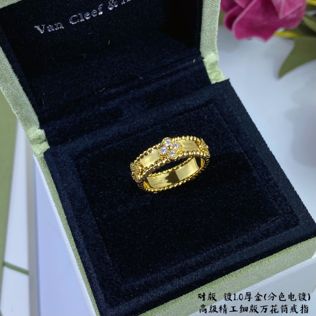 Kính Vạn Hoa Cỏ Bốn Lá Cổ Điển Thương Hiệu Thời Trang 2023 Kèm logo