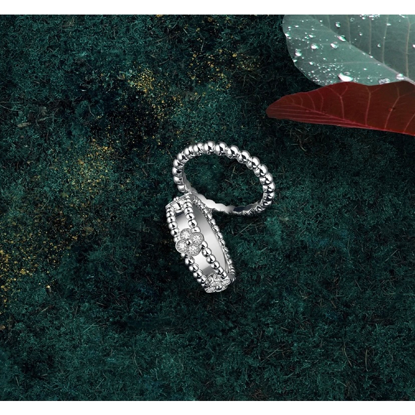 Kính Vạn Hoa Cỏ Bốn Lá Cổ Điển Thương Hiệu Thời Trang 2023 Kèm logo