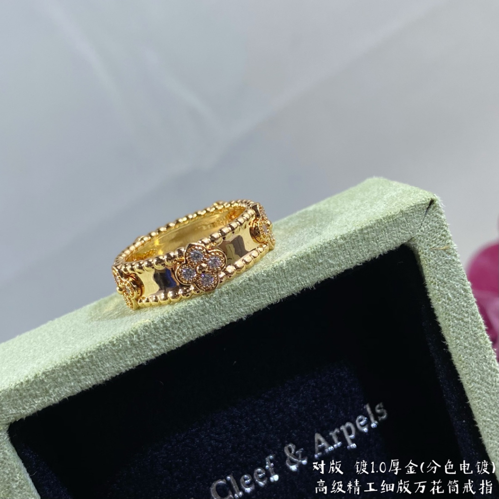 Kính Vạn Hoa Cỏ Bốn Lá Cổ Điển Thương Hiệu Thời Trang 2023 Kèm logo