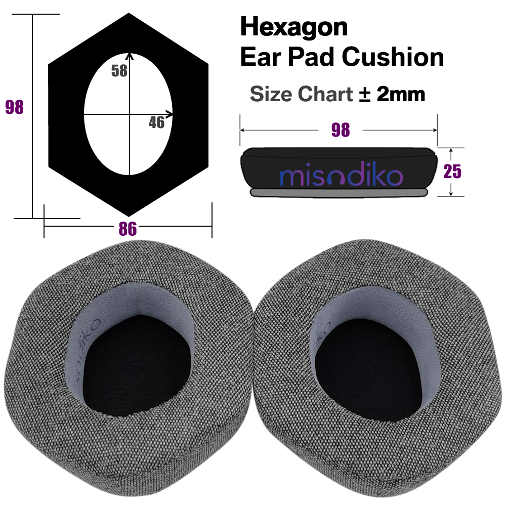 Cặp Mút Đệm Thay Thế Cho Tai Nghe V-MODA Crossfade Không Dây / LP / LP2 / M-100