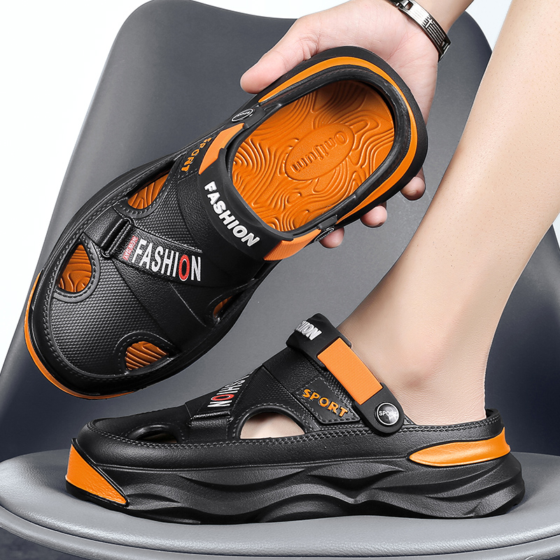 Dép Sandal Đế Dày Chống Trượt Hai Cách Mang Thời Trang Mùa Hè 2023 Cho Nam Mới
