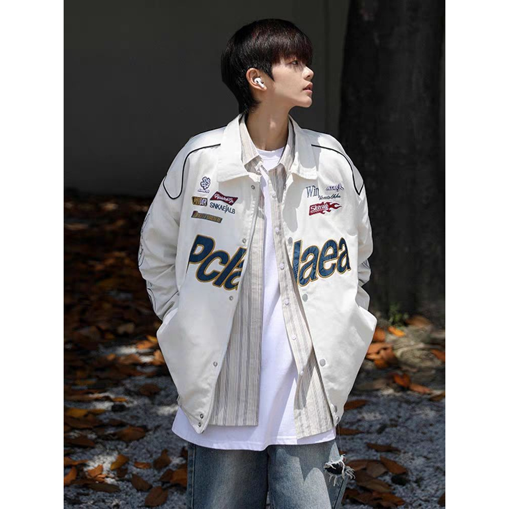 Áo Khoác Bóng Chày Phong Cách Retro Thời Trang Mới Cho Nam