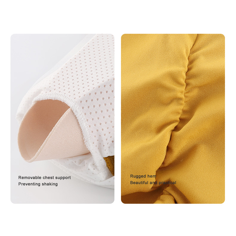 Áo Ngực Thể Thao Sát Nách Có Mút Đệm Thích Hợp Chạy Bộ / Tập