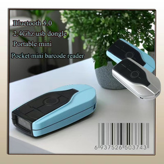 Máy Quét Mã Vạch Bluetooth Mini Barcode Scanner Bỏ Túi barcode reader Không Dây Portable scanner Đầu đọc mã vạch