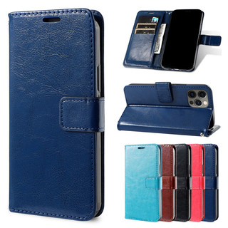 Leather Flip Phone Case for iPhone 11 se X XS XR 8 7 6 6s 2020 2022 Pro Plus Max Card Slots Wallet Protection Cover