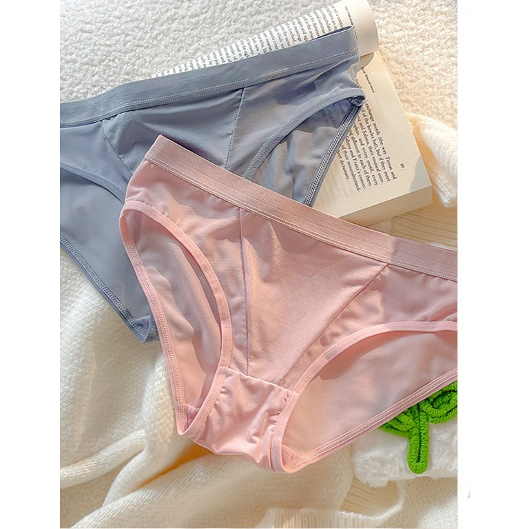 Quần lót nữ Quần Lót Cotton Không Đường May Thoáng Khí Phong Cách Lolita Nhật Bản
