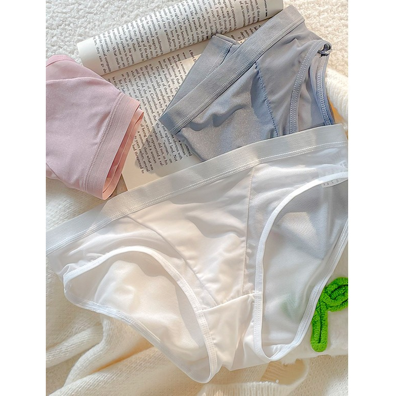 Quần lót nữ Quần Lót Cotton Không Đường May Thoáng Khí Phong Cách Lolita Nhật Bản