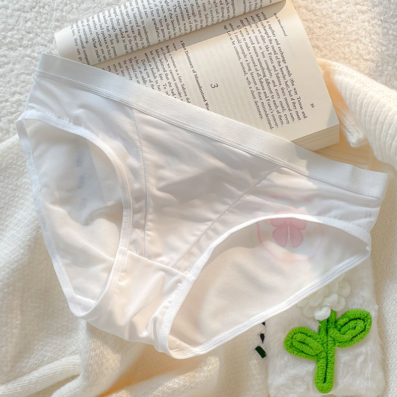 Quần lót nữ Quần Lót Cotton Không Đường May Thoáng Khí Phong Cách Lolita Nhật Bản