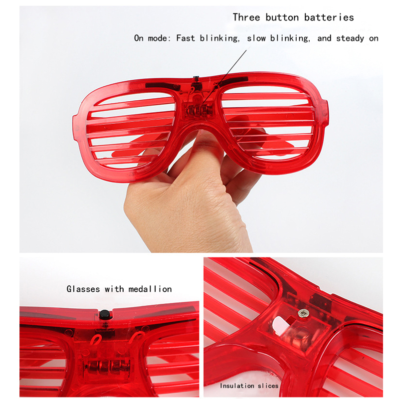 Kính Mát Có Đèn LED Phát Sáng Độc Đáo Cho Nam Và Nữ