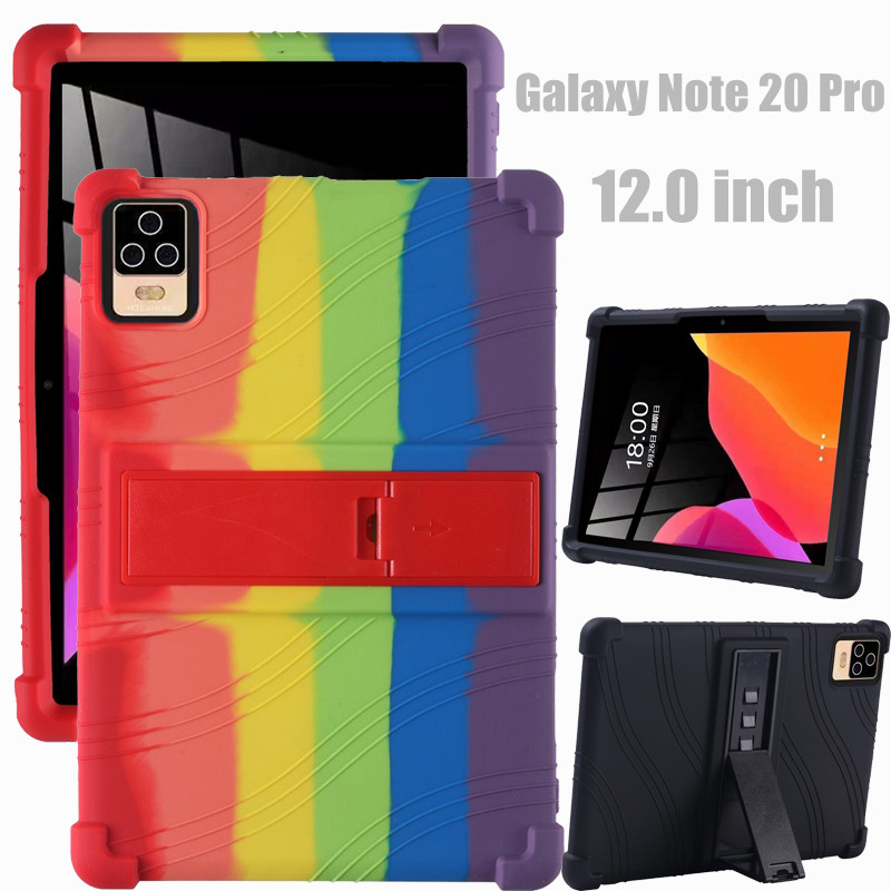 Ốp Máy Tính Bảng Silicone Chống Sốc Có Chức Năng Giá Đỡ Cho Samsung Galaxy Note 20 Note20 Pro Android 12.0 inches