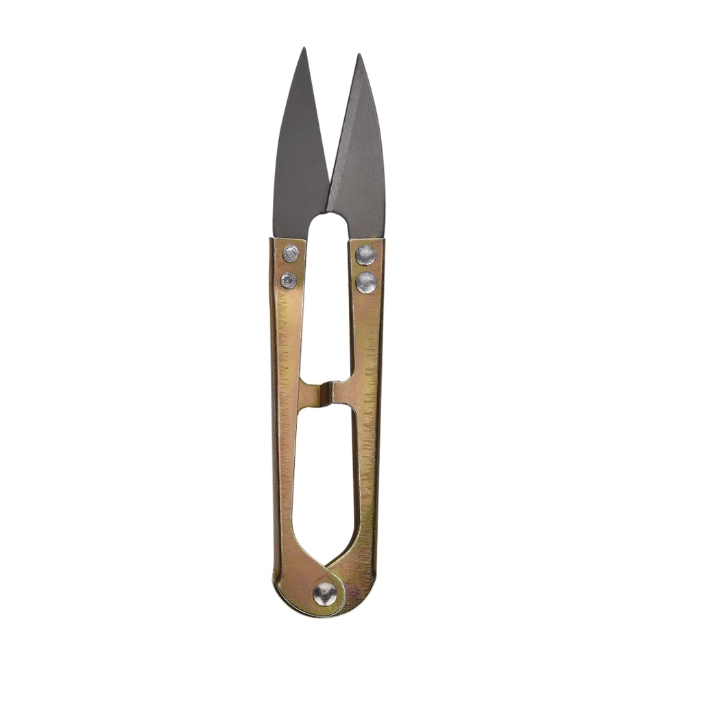 Máy cắt sợi bằng thép không gỉ Cắt phụ kiện may Kéo cắt quần áo Kéo nhỏ U Loại Spring Scissor
