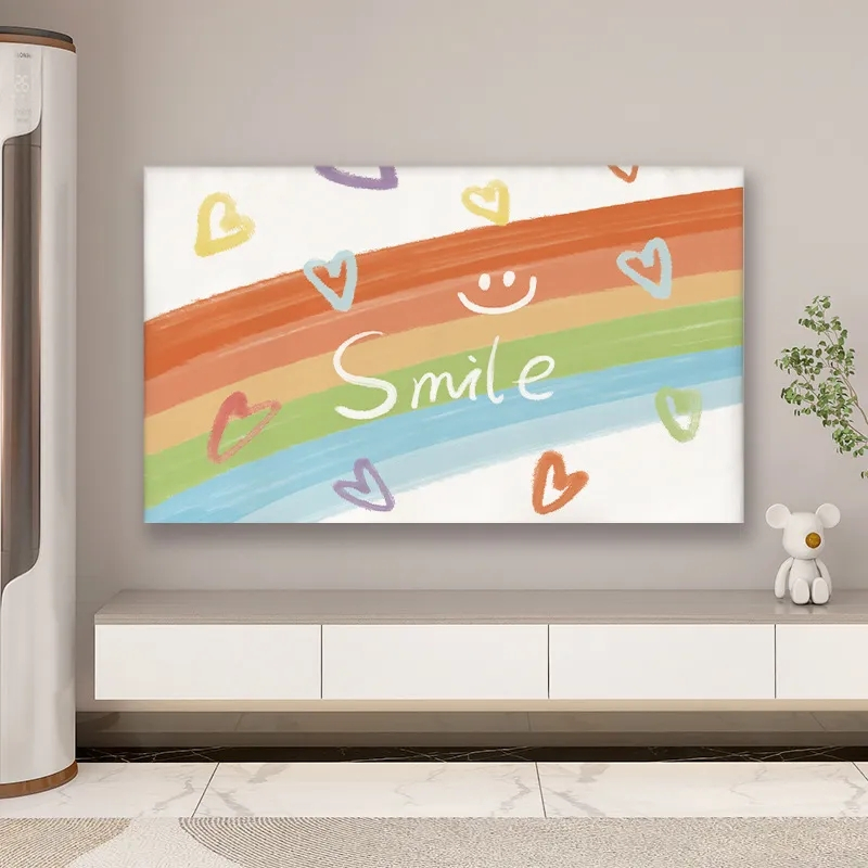 Kem pháp Hiện đại tấm phủ che tivi,Phong cách trung quốc Hiện đại bằng Trang trí phòng khách Rèm tiv