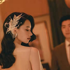 YADORNOS Kẹp Tóc Hình Lông Vũ Và Mạng Che Mặt Thủ Công Cho Cô Dâu Ngày Cưới # 1