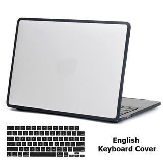 Ốp Máy Tính Bảng Cứng Viền Dẻo Trong Suốt 2021 Cho Macbook air 15 M2 A2681 pro 14 16 M1 air 13 A2337 A2338 A2289