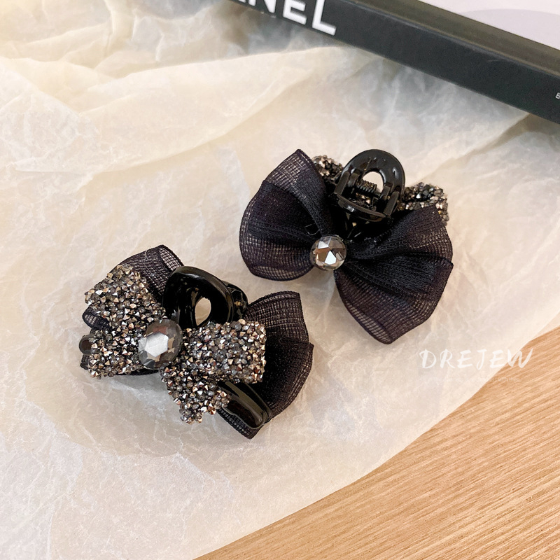 Kẹp Tóc Hình Hoa Đính Ngọc Trai Đơn Giản Phong Cách retro