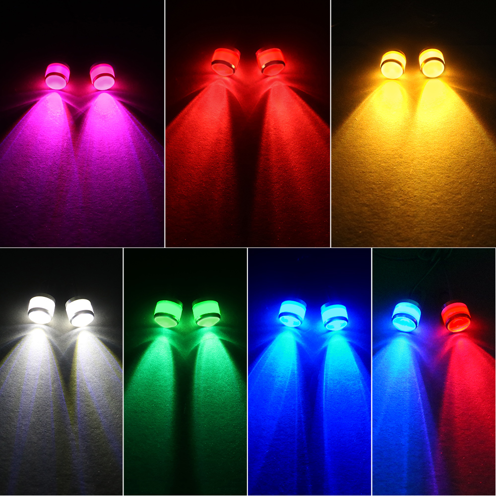 Bộ 2 Đèn LED Tín Hiệu Đỗ Xe Chống Thấm Nước Chuyên Dụng Cho Xe Mô Tô