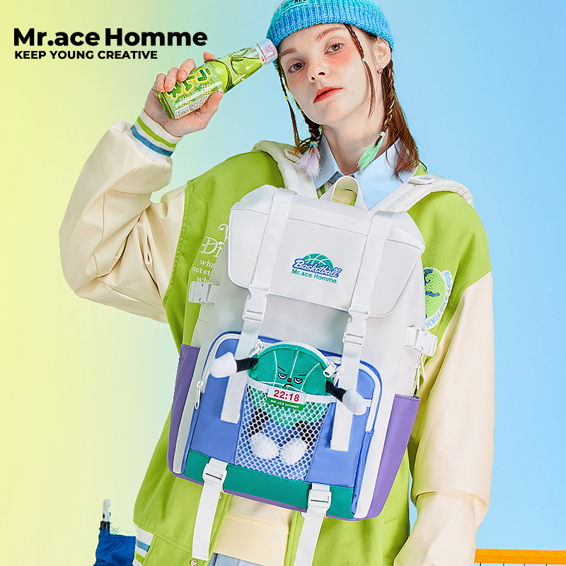 Ba Lô Thể Thao Mr.Aace Homme Phong Cách Nhật Bản Dành Cho Nam Và Nữ