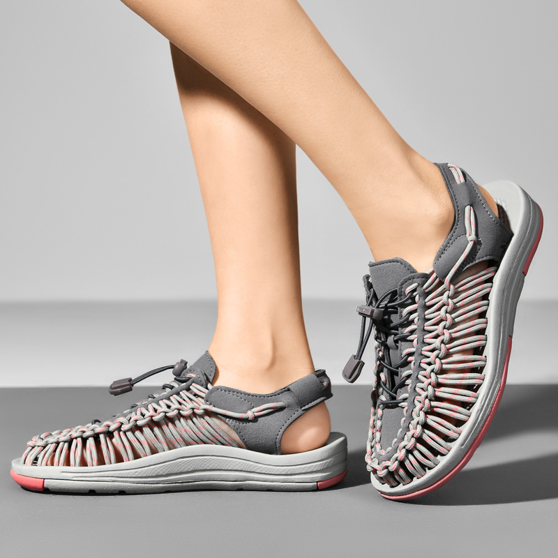 Giày Sandal Đan Chéo Size Lớn 35-48 Thời Trang Đi Biển Cho Cặp Đôi