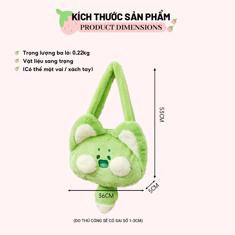 Túi Tote Đeo Vai Bằng Vải Bông Sức Chứa Lớn Dễ Thương Dành Cho Bạn Gái 2023