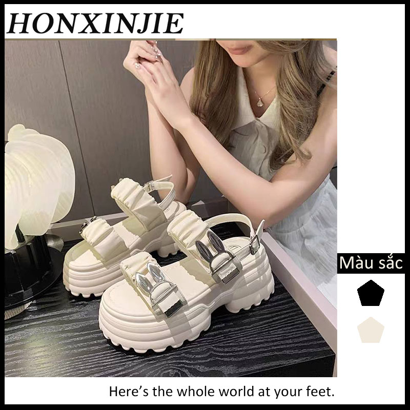 HONGXINJIE dép nữ dép sandal nữ d 2023 HOTSALE Sản phẩm mới vào mùa hè thời trang 062801