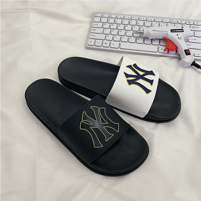 Dép nam nữ quai ngang đẹp NY đế cao su mang êm chân chống nước