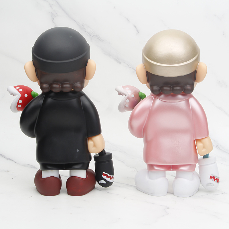 NINTENDO Trò Chơi Super Mario Bros Kích Thước 22cm Mô Hình Đồ Chơi Nhân Vật Mario Leon The Professional Piranha plant Bill Bằng PVC