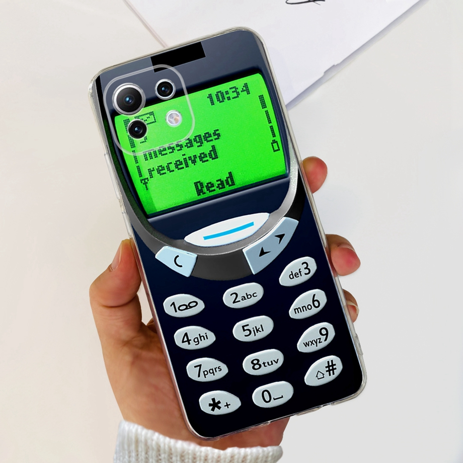 Ốp Điện Thoại TPU Dẻo Họa Tiết Hoa / Tàu Không Gian Độc Đáo Thời Trang Cho Xiaomi Mi 11 Lite 4G 5G Xiaomi 11Lite