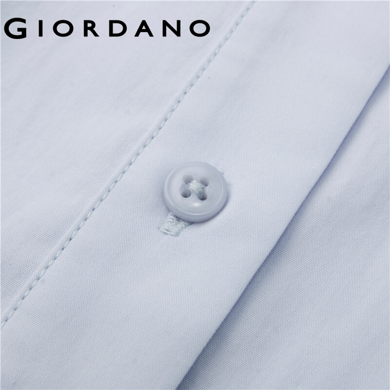 Đầm GIORDANO 05463335 tay phồng thu eo phối dây rút cho nữ